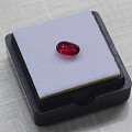 红宝石 缅甸抹谷产纯天然椭圆型1.23克拉粉红色红宝石