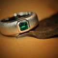 60分产自哥伦比亚的木佐祖母绿戒指，真的不要太美了