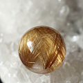 新入的金发晶水晶球18mm8.3g