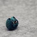 萌物--雕刻作品加菲猫