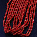 击鼓开运：天然红珊瑚项链/红珊瑚手链/鼓形珠/桶珠