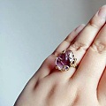 手做紫水晶戒指