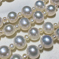 珍珠毛衣链，内长70厘米，天然珍珠2-3mm 5-6mm 6-7mm，¥35...