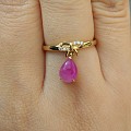 出舒俱来桃红戒指和紫牡丹啦！