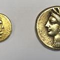 古希腊/古罗马金币共两枚😄