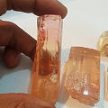 Imperial topaz rough