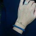 蓝晶石手链，美吗？