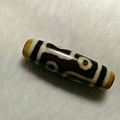 六眼天珠，尺寸41.8/12.1mm.六六大顺，离苦得乐。喜乐无穷；