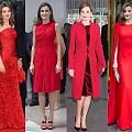 为什么西班牙王后是穿红色最好看的女人？