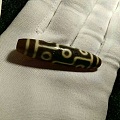 九眼天珠。尺寸51.6/12mm，功德圆满，事事如意；