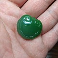 俄碧玉七号矿如意锁