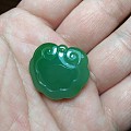 俄碧玉七号矿如意锁