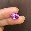 【卡禄珠宝精品&收藏】比较少见的紫色蓝宝石，6.18克拉天然有烧