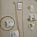278起出黄金耳钉耳环项链手镯