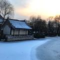 明湖雪景