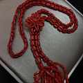 红珊瑚毛衣链