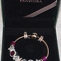 Pandora 玫瑰金色银手链