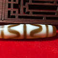 虎眼天珠，50.3/11.6mm，以为是闻名，驱邪消灾，保佑平安；