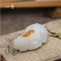 【稀饭香铺】新疆和田玉籽料仿古兽貔貅