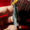 蒙天珠半矿，58.5/15.7mm，聚福添寿，消灾保平安；