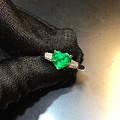 【卡禄珠宝精品&收藏】1.25ct哥伦比亚祖母绿戒指