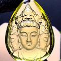 天然黄水晶西方三圣吊坠、佛理法门当数佛家的最高境界，因为无量、因为慈悲、因为...