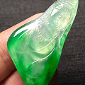 【聚璟轩-小英翡翠】冰阳绿精品4.8