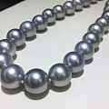 ❗️推荐一条超高性价比银灰大溪地珍珠项链，11-13mm，正圆极极微瑕