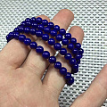 青金石6mm108佛珠一条～🈚️白撒金，油性料，上手超级漂亮