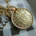 【三千世界】万用的穿搭之王 意大利古银币镀金项链 仅一条