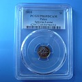 【海宁潮现货】帕劳2010年海洋系列美人鱼和鲨鱼金币PCGS-PR69