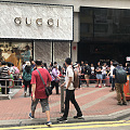 香港sogo店庆的人山人海