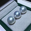 你们都酷爱的银蓝光银白光澳洲白珠来啦 超稀罕澳洲白色泽 焕发光彩