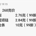 268克价打包出15.6克黄金