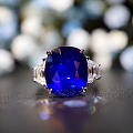 ##中颐旗舰荣誉出品天然皇家蓝蓝宝石戒指##7.05ct