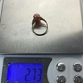 台湾粉珊瑚戒指💍18k金镶嵌，品相完美