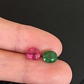 论 粉色系列和绿色系列石头的拍照