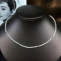 客定2-3mm超级baby小珍珠净链 14k金灯笼扣➕18k金小金球制作 ...