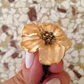意大利的K金花朵戒指