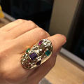 这款有点复仇者联盟里面的手套[呲牙][呲牙]
五颗宝石款戒指，日本精工设计，...