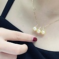 新货特价秒杀199🉐 18k金瓜子扣吊坠 经典百搭 10-11mm天然...