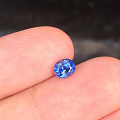 1.11ct蓝宝石，切割很闪很闪的那种！净度也好！