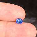 1.11ct蓝宝石，切割很闪很闪的那种！净度也好！