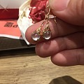 高冰翡翠耳坠
