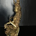 銅鎏金 銅佛像 密宗藏傳佛 白度母 精品 古玩 山奇藝術