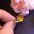 ##中颐天然橙色蓝宝石##4.68ct