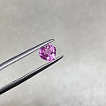 Pink Sapphire心形粉色蓝宝石，1.03克拉，火彩足够，净度干净！