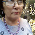 天然紫水晶颈链，