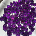 紫水晶牡丹花雕刻 大小都有可做戒面吊坠配饰