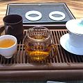 来，一起品茶赏玉
